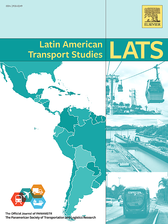 Go to journal home page - Latin American Transport Studies